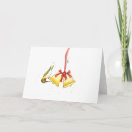 Cartão De Festividades Hummingbird Christmas Card