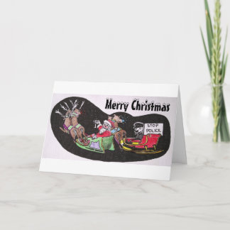 Cartão De Festividades Humorous Christmas Card
