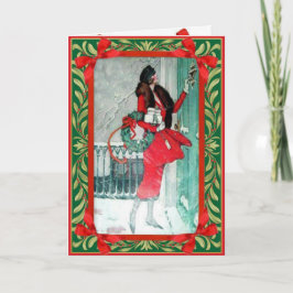 Cartão De Festividades I Bring You Christmas Tidings