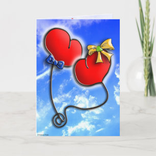 Cartão De Festividades I glove Card
