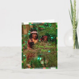 Cartão De Festividades "I hear Santa's Bells" Note Card