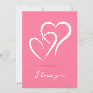 Cartão De Festividades I love you
