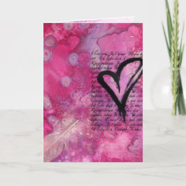 Cartão De Festividades I Love You Block Valentines Day Card