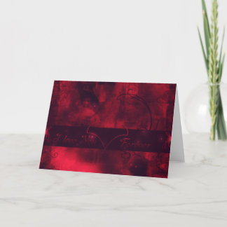 Cartão De Festividades I love you - forever