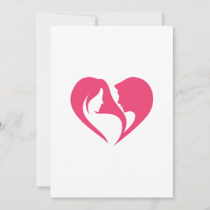 Cartão De Festividades I Love You from the Heart. 