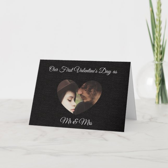 Cartão De Festividades I Love You Happy Valentine's Day Personalized Card (Frente)