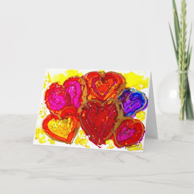 Cartão De Festividades "I Love You" Lovitude Card (Frente)