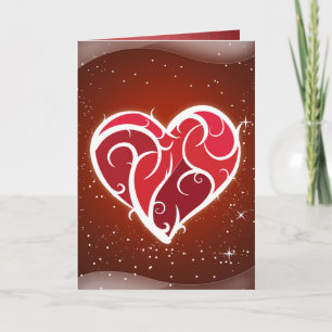 Cartão De Festividades I love you Valenines Day Card