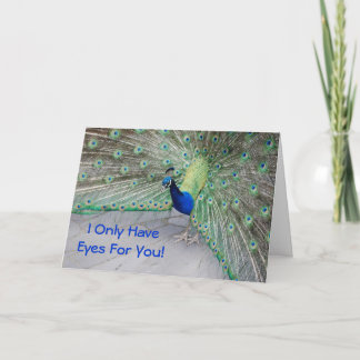 Cartão De Festividades I only have eyes for you Valentine's day card