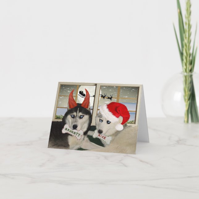 Cartão De Festividades I Said Be Good For Goodness Sake (Frente)