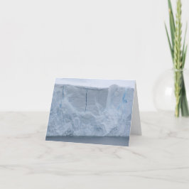 Cartão De Festividades Ice cliffs, Nekko Harbor card