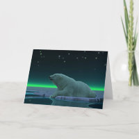 Ice Edge Polar Bear
