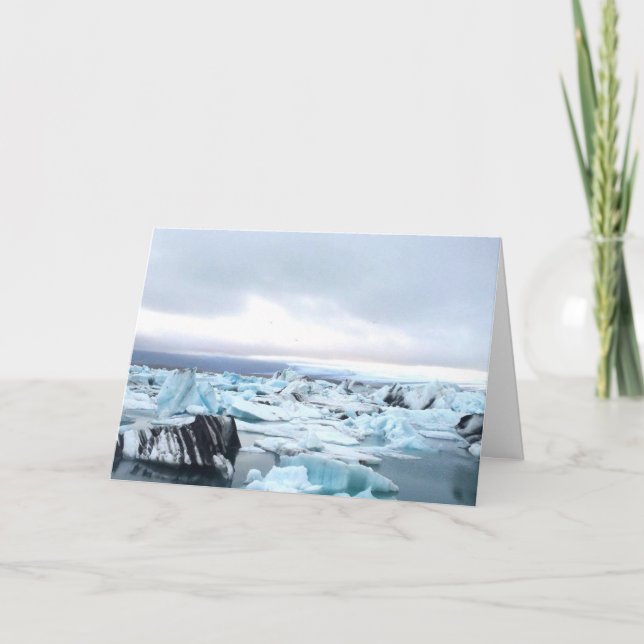 Cartão De Festividades Iceland - Personalized holiday/greeting card (Frente)