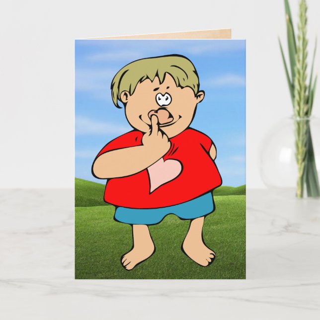 Cartão De Festividades I'd Pick You Valentine Card (Frente)