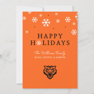 Cartão De Festividades Idaho State University Bengals Design de Espírito