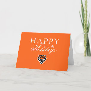 Cartão De Festividades Idaho State University Bengals Design de Espírito