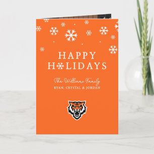Cartão De Festividades Idaho State University Bengals Design de Espírito