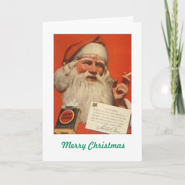 Cartão De Festividades If It's Good For Santa (Frente)