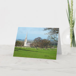 Cartão De Festividades Igreja da rua Margaret