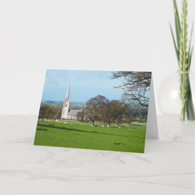 Cartão De Festividades Igreja da rua Margaret (Frente)