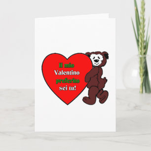 Cartão De Festividades Il Mio Valentino Perferito Sei Tu