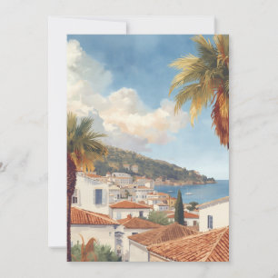 Cartão De Festividades Ilhas Baleares Francês Vintage Viagem