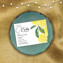 Ilustração de Aquarela em Fatias de Limão