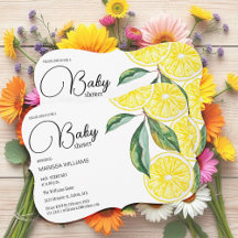 Ilustração de Aquarela em Fatias de Limão