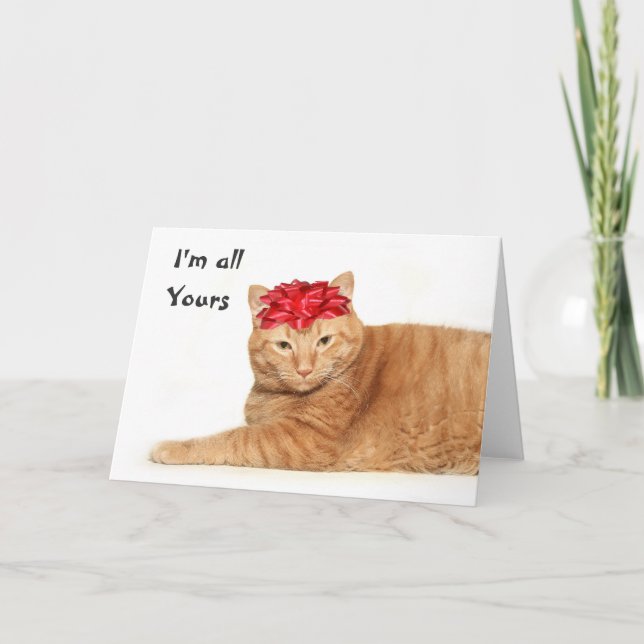 Cartão De Festividades I'm all yours (Frente)