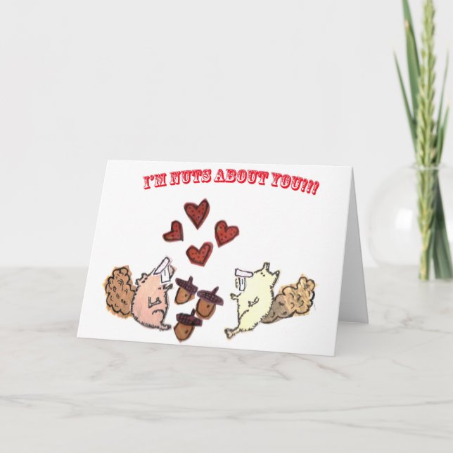 CARTÃO DE FESTIVIDADES IM NUTS ABOUT YOU CARD (Frente)