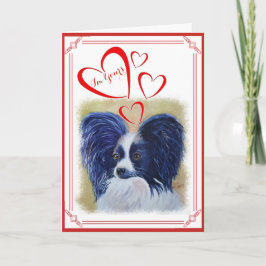 CARTÃO DE FESTIVIDADES I'M YOURS VALENTINE PERFECT PAPILLON