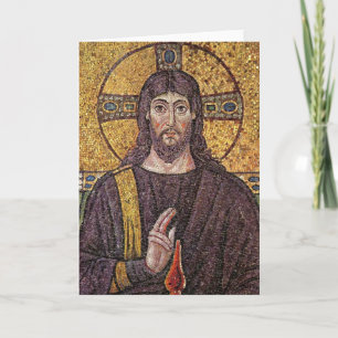 Cartão De Festividades Imagem do vazio Religioso de Jesus