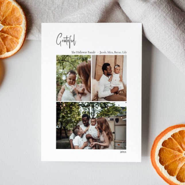 Cartão De Festividades Imagem Vertical 3 Grateful com Script de Natal Mod (Criador carregado)