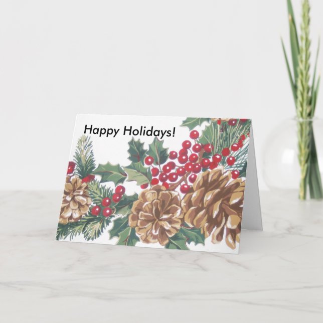 Cartão De Festividades IMG_1094, Boas Festas! (Frente)