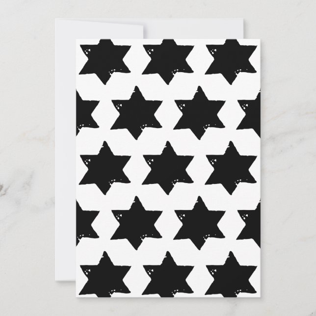 Cartão De Festividades Impressão de Batata de Natal (Frente)