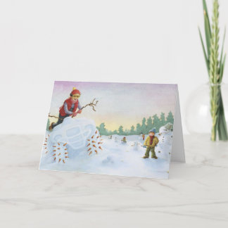 Cartão De Festividades In the Meadow we can Build an... ATV