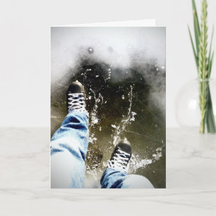 Cartão De Festividades Inclinação axial