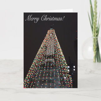 Cartão De Festividades Indianapolis Circle of Lights Christmas Card