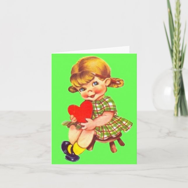 Cartão De Festividades Innocent  Love (Frente)