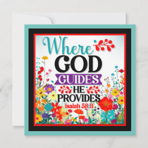 Cartão De Festividades Inspiração Floral Retroativa