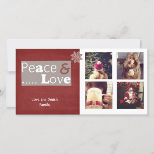 Cartão De Festividades instagram christmas photocards