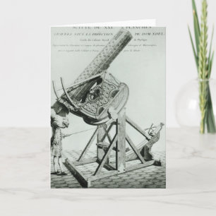 Cartão De Festividades Instrumentos de "optique" por Dom Noel