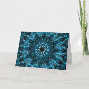 Cartão De Festividades intricate snowflake