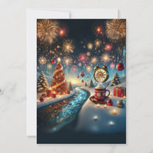 Inverno Festivo Encantado com Chocolate Quente