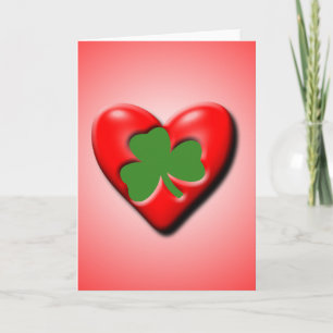 Cartão De Festividades Irish Valentine