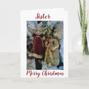 CARTÃO DE FESTIVIDADES ***IRMÃ ESPECIAL*** ÂNGULOS PARA VOCÊ NO NATAL