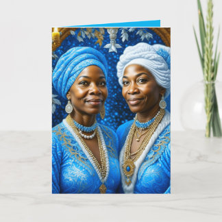 Cartão De Festividades Irmandade Bela Brown na Vida