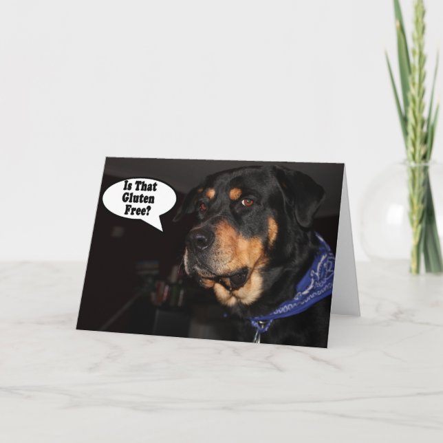 Cartão De Festividades Is that gluten free? (Frente)