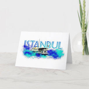 Cartão De Festividades Istambul