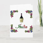 Cartão De Festividades Italia<br><div class="desc">Italia .. Great for a t-shirt or t-shirts,  aprons,  buttons,  magnets and more... .  Great gift for any occasion especially Christmas,  birthdays,  Mother's Day,  Father's Day and everyday.</div>